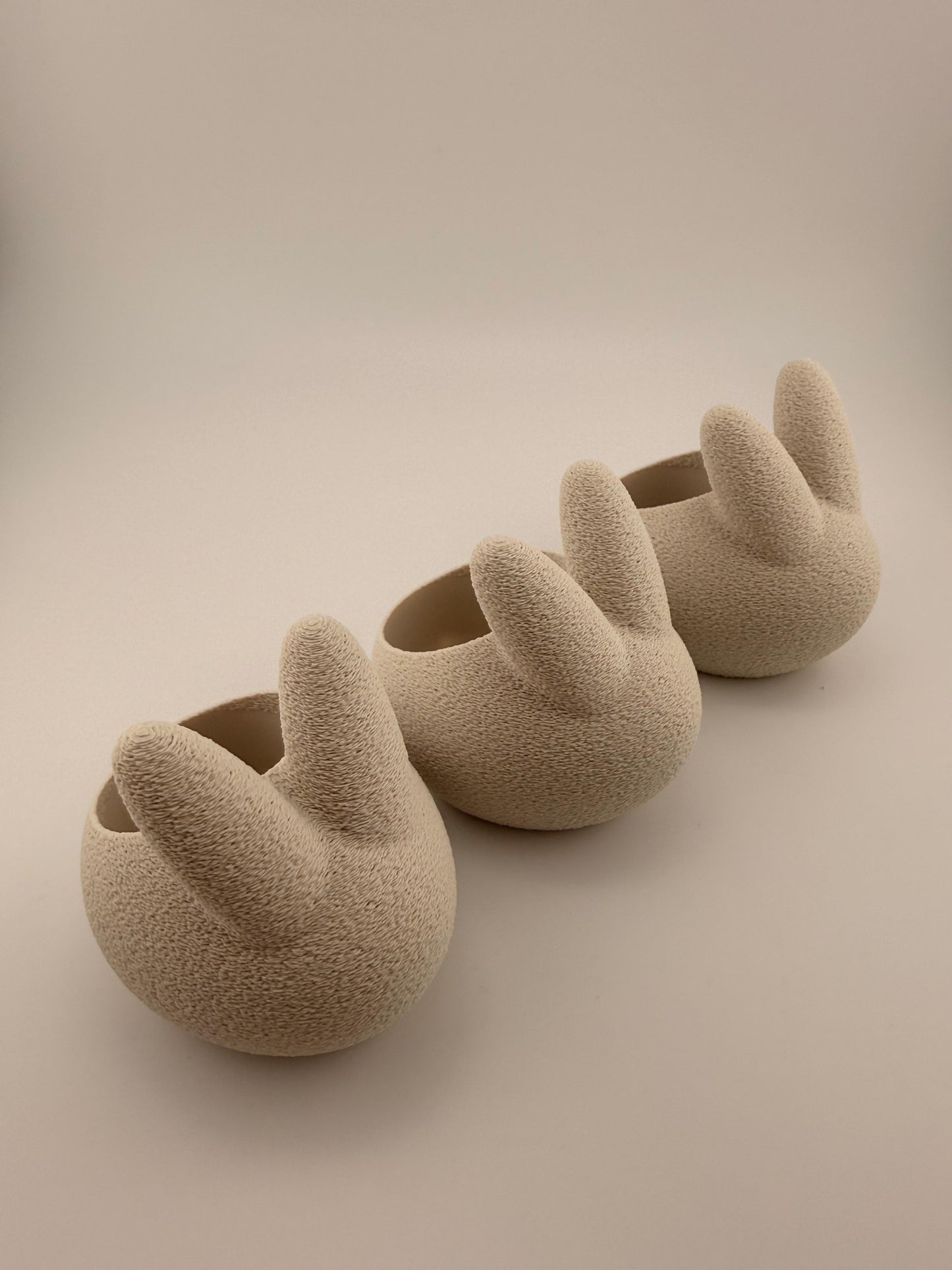 Osterhase Teelichthalter "Lumo"